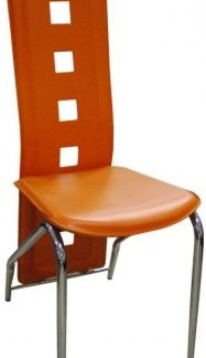 Jídelní židle H-66 oranžová - FALCO
