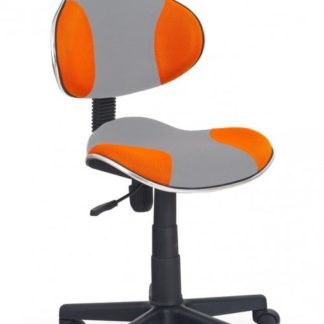 Dětská židle Flash Q-G2 šedo-oranžová - FALCO