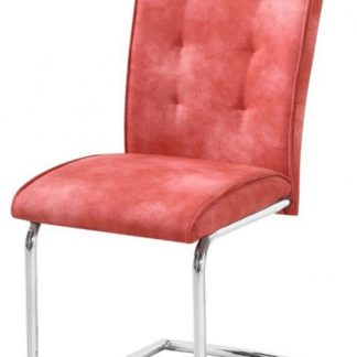 Židle Dakota imitace kůže červená - FALCO