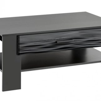 Konferenční stolek Blade 4 černý/Sahara lesk - FALCO