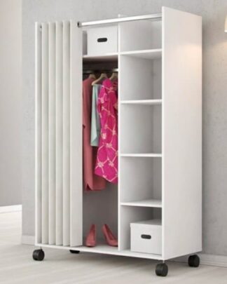 Skříň Kit 93119 bílá/beige - TVI