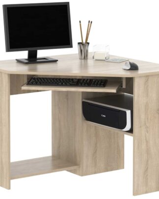 PC stůl rohový SMART 1, dub sonoma