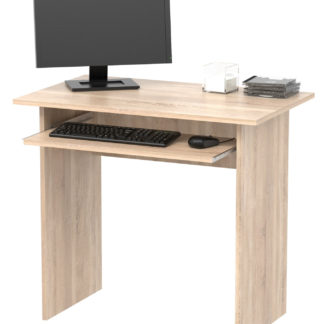 Jednoduchý  PC stůl TWIST, dub sonoma