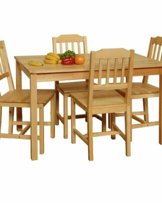 Jídelní set J8849-I, masiv borovice