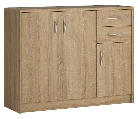 Komoda SCONTO K1-3D-2S - dub sonoma