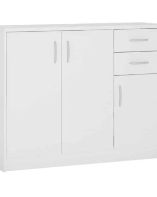 Komoda SCONTO K1-3D-2S, alpská bílá