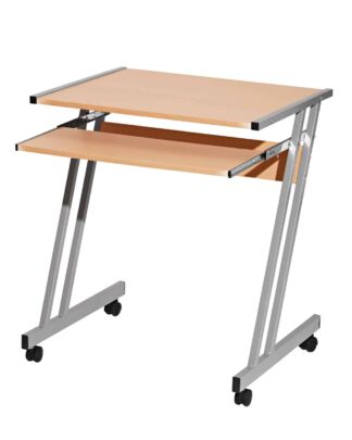 PC stůl na kolečkách 106, buk