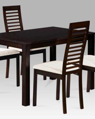 Jídelní set AUT-5000 BK 1+4, masiv buk, barva wenge