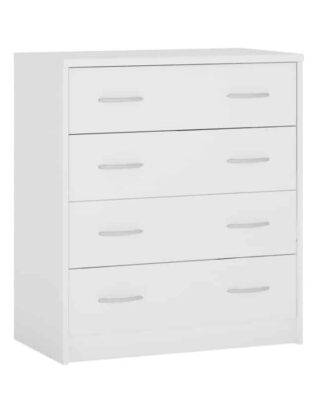 Komoda SCONTO K1-4S, alpská bílá