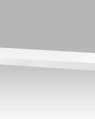 Nástěnná polička P-005 WT, 80cm, barva bílá- vysoký lesk