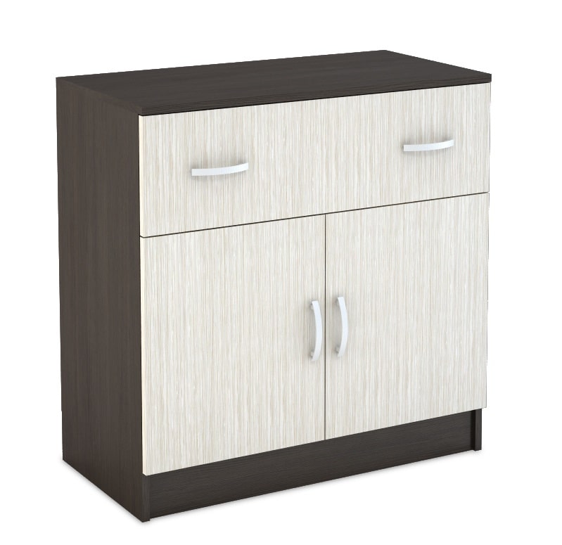 Komoda BASIA 2D1S KM-552, belfort/wenge