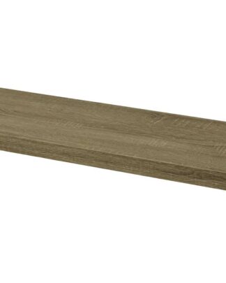 Nástěnná polička P-002 SON2, 120cm, barva tmavý sonoma dub