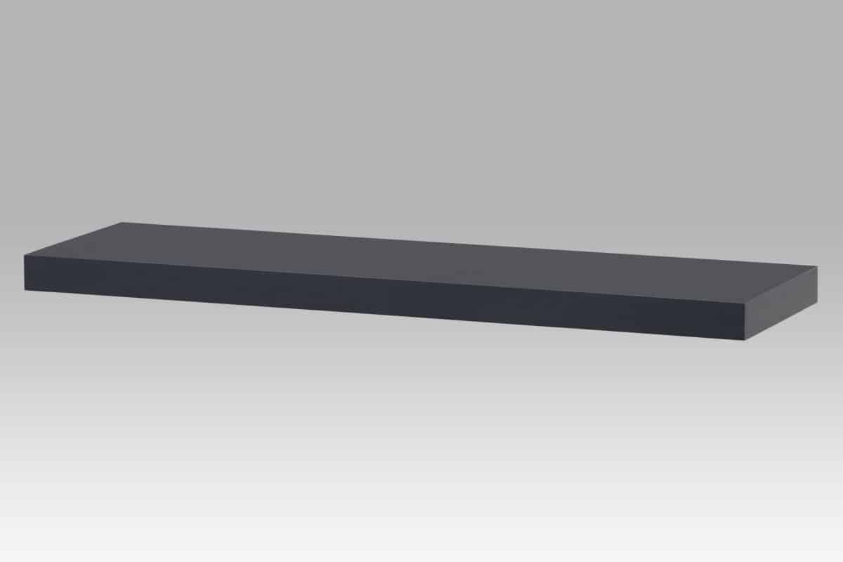 Nástěnná polička 80cm P-005 GREY2, šedý mat