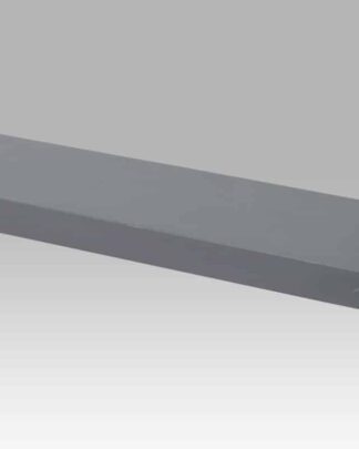 Nástěnná polička 60 cm P-001 GREY, šedivý vysoký lesk