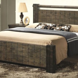 DiTAVOLA, postel 180x200 cm s roštem, masiv