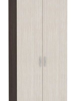 Šatní skříň BASIA 2D WK-553 s policemi belfort/wenge