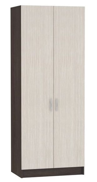 Šatní skříň BASIA 2D WK-553 s policemi belfort/wenge