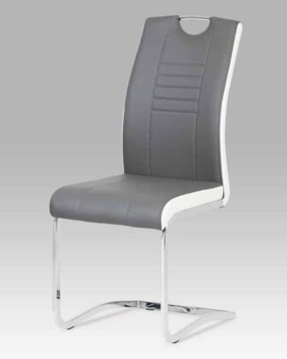 Jídelní židle DCL-406 GREY, šedá