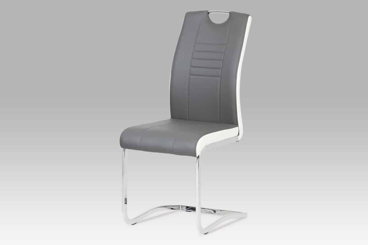 Jídelní židle DCL-406 GREY, šedá