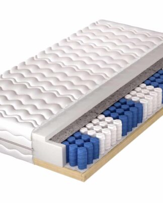 Pružinová matrace s pevným rámem HELVETIA KOMFORT 90x200 cm