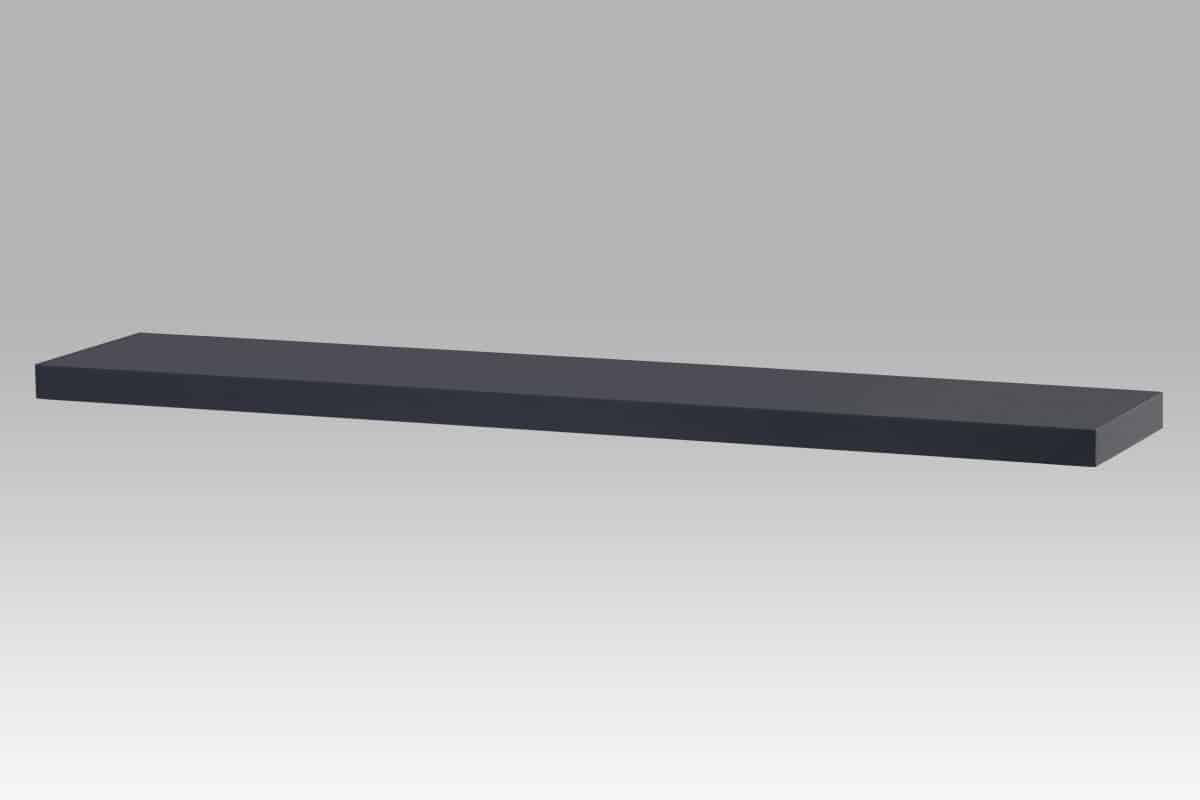 Nástěnná polička 120cm P-002 GREY2, šedý mat