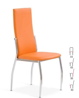 Židle K-3, oranžová