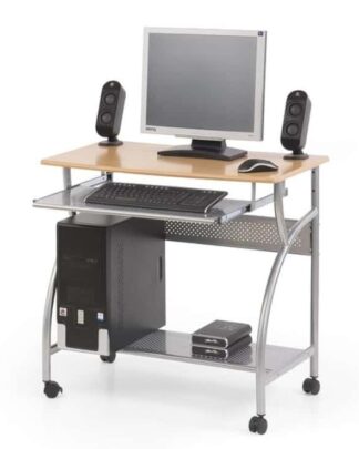 PC stůl na kolečkách B-6, olše