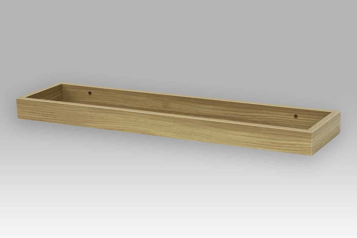 Nástěnná polička P-011 OAK, dub