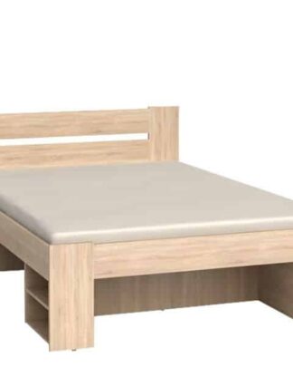 NEPO, postel LOZ3S 140x200 cm, dub sonoma