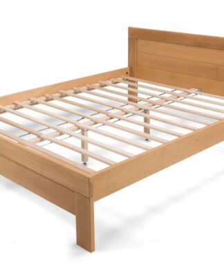 Postel WOODY CLASSIC 160x200 bez roštu, masiv buk