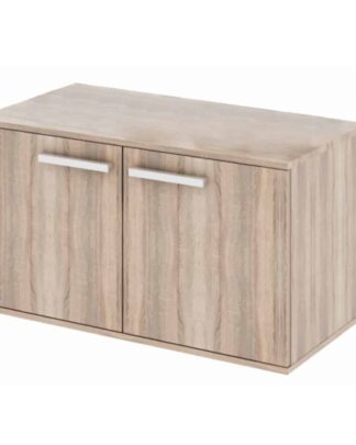 Skříňka nízká 2-dveřová DUNAJ 7, dub sonoma
