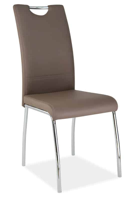 Jídelní čalouněná židle H-822, latte