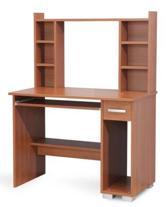 PC stůl s nástavcem DIONYS, třešeň