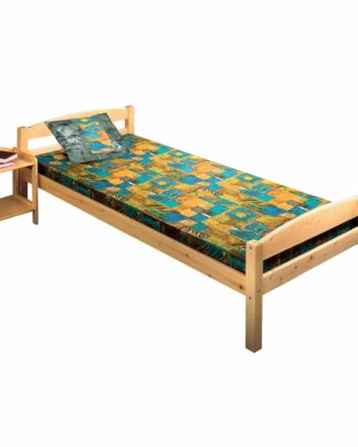 Jednolůžko 802 - 90x190 cm, masiv smrk