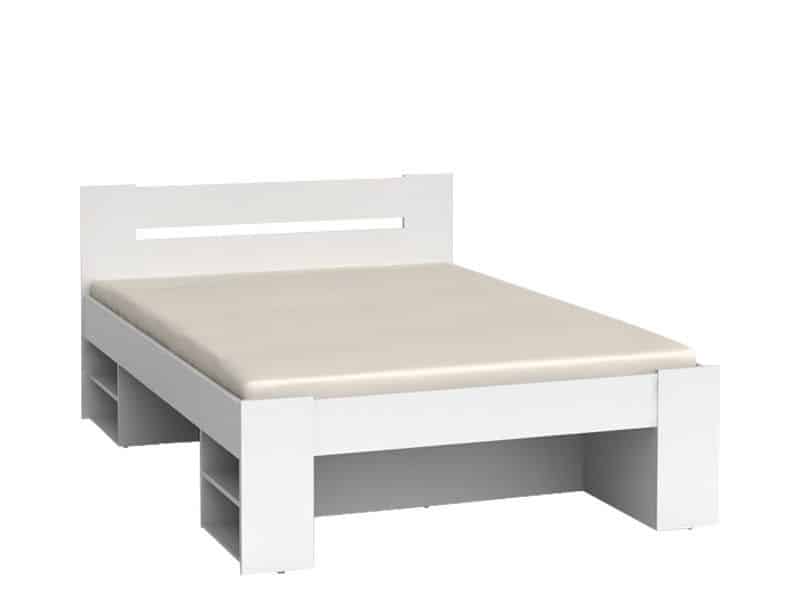 NEPO, postel LOZ3S 140x200 cm, bílá
