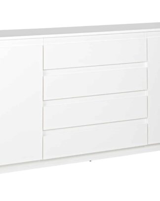 Komoda DETA AXL 2D4S, bílý mat