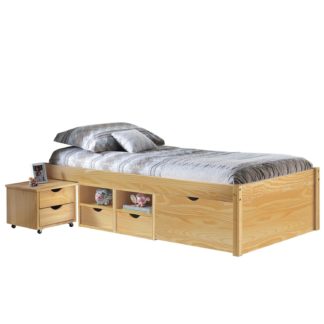 Multifunkční postel CLAAS 90x200 cm vč.roštu, masiv borovice