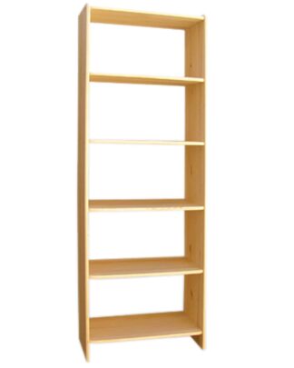 Regál plný šířka 70 cm, masiv borovice, moření: ...