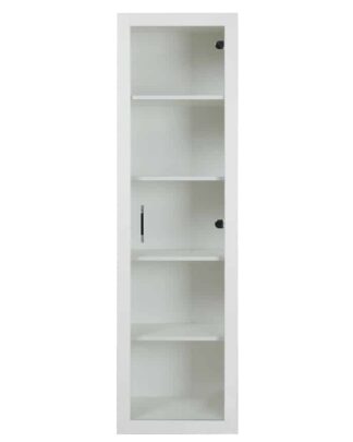 Vitrína WOOD W55/S, bílá