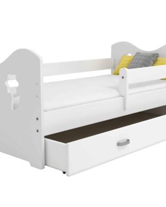 Dětská postel MIKI B2 80x160, bílá + barva čela: …
