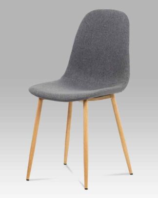 Jídelní židle CT-391 GREY2, šedá/buk