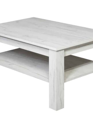 Konferenční stolek WOOD, dub sněhový