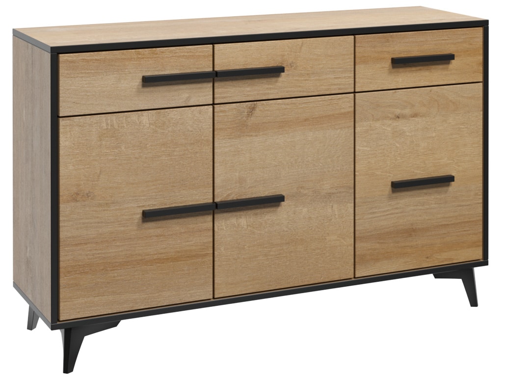 Komoda FRIDA K3D3S, dub riviera