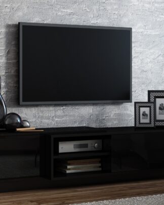 Televizní stolek RTV SIGMA 1E, černá