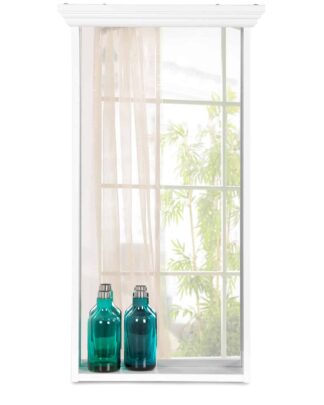 Zrcadlo LANDWOOD 42, bílé