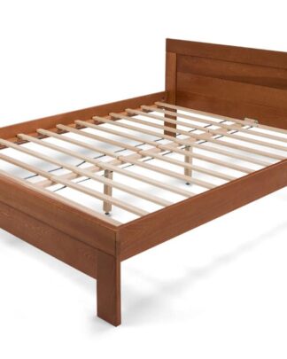 Postel WOODY CLASSIC 180x200 bez roštu, masiv buk/třešeň