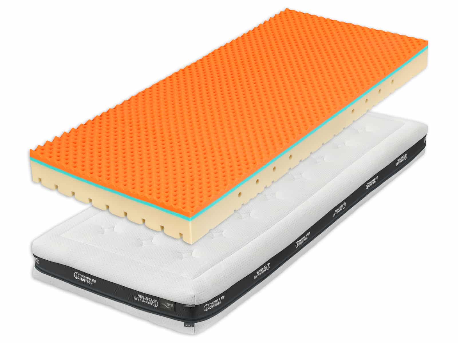 Matrace SUPER FOX Wellness 80x200x18 cm, 1+1 ZDARMA
