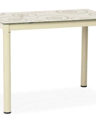 Jídelní stůl DAMAR 80x60, krémový
