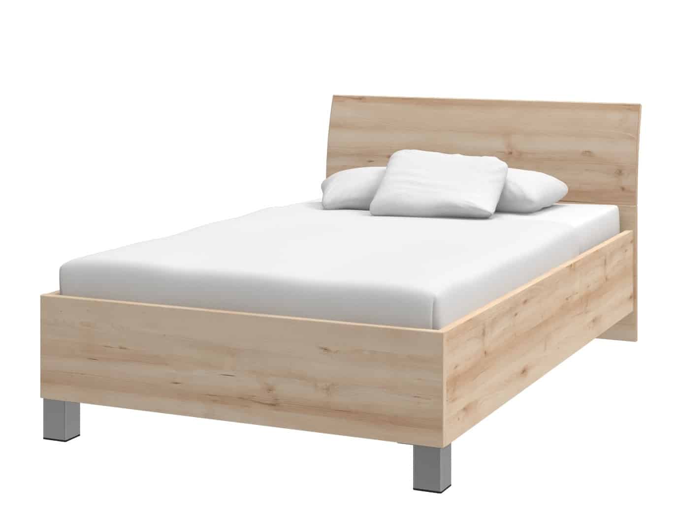 Postel UNO 120x200 cm, buk iconic