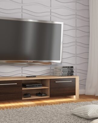 TV stolek HELIX NEW, dub sonoma/dub sonoma tmavý